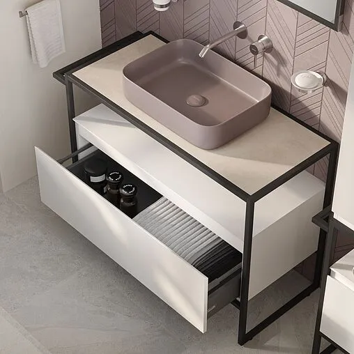 Тумба-умывальник напольная Allen Brau Priority 120 белый 1.31004.WM+