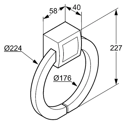 Держатель туалетной бумаги Kludi JOOP! хром 5597105