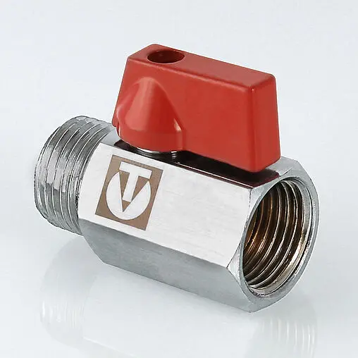Кран шаровый мини ½&quot;в x ½&quot;н Valtec Mini VT.331.N.04