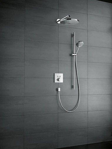 Термостат для 2 потребителей Hansgrohe ShowerSelect хром 15763000