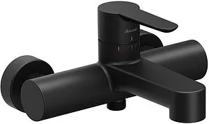 Смеситель для ванны Ravak Puri чёрный матовый X070185, 1