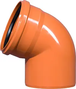 Отвод наружный D=200мм Угол 67° Ostendorf KGB 223230 Отвод наружный D=200мм Угол 67° Ostendorf KGB 223230, 1