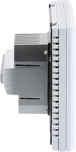 Проводной комнатный терморегулятор двухконтурный Wi-Fi 230В Valtec белый VT.AC713.0.0