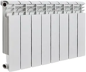 Радиатор биметаллический 8 секций Rommer Profi Bm 350 RBM-1210-035008 Радиатор биметаллический 8 секций Rommer Profi Bm 350 RBM-1210-035008, 1