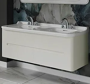 Тумба под умывальник Kerasan Waldorf 150 bi vaniglia matt 925430 Тумба под умывальник Kerasan Waldorf 150 bi vaniglia matt 925430, 1