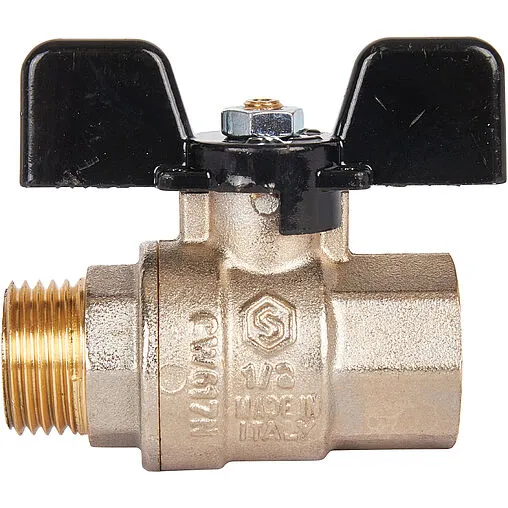 Кран шаровый ½&quot;в x ½&quot;н Stout ГОСТ Р 59553-2021 SVB-0004-200015