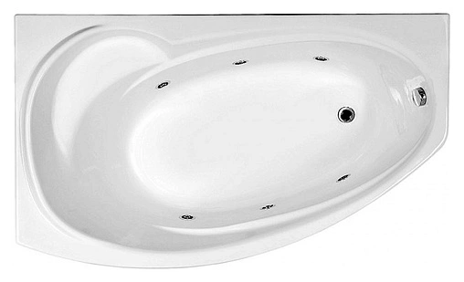 Ванна акриловая Aquanet Jersey 170x100 L 00203988