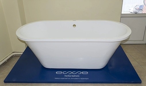 Ванна отдельностоящая из искусственного камня Esse Creta 167x71 белый ECRE1670