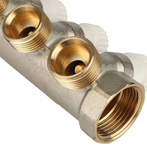 Коллектор регулирующий проходной 3 отвода 1"в/н x ¾"ек Stout SMB 6851 013403 Коллектор регулирующий проходной 3 отвода 1"в/н x ¾"ек Stout SMB 6851 013403