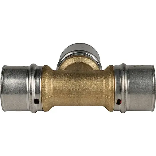 Тройник пресс соединительный 32мм x 32мм x 32мм Stout SFP-0006-323232