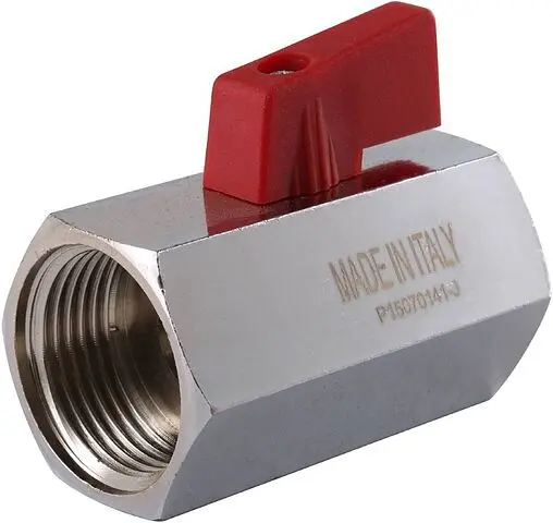 Кран шаровый мини ⅜"в x ⅜"в Itap Mini 1250038