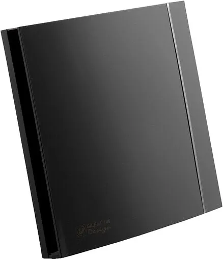 Вентилятор вытяжной Soler &amp; Palau SILENT-100 CZ BLACK DESIGN 4C