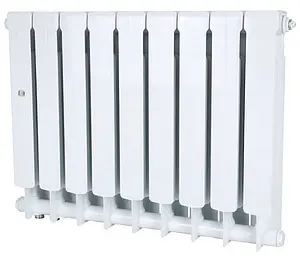 Радиатор биметаллический 9 секций нижнее правое подключение Stout Space 500 SRB-0320-050009 Радиатор биметаллический 9 секций нижнее правое подключение Stout Space 500 SRB-0320-050009, 3