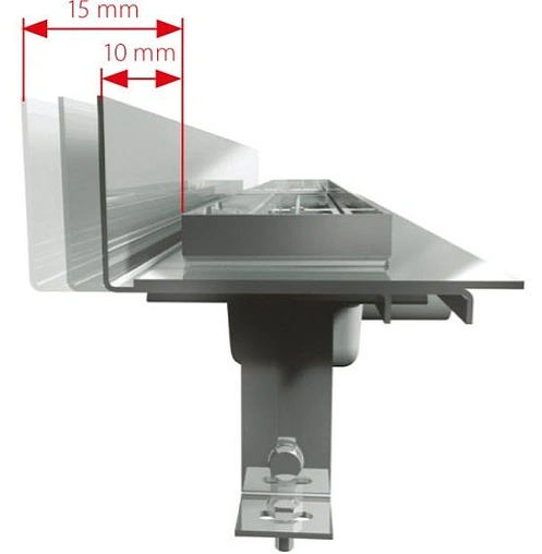 Лоток душевой 950мм h=85мм 1.15л/сек AlcaPlast APZ4-950 Flexible