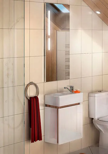 Зеркало с подсветкой Aquaton Эклипс 45 1A129002EK010