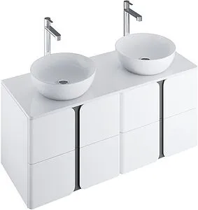 Тумба-умывальник подвесная Ravak Balance 120 белый X000001366+X000001366+X000001372+ Тумба-умывальник подвесная Ravak Balance 120 белый X000001366+X000001366+X000001372+, 1