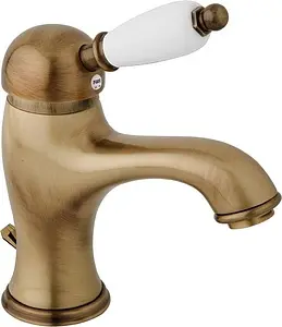 Смеситель для раковины Fiore Imperial бронза/белый 83ZZ5221, 1