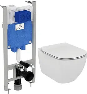 Комплект 4 в 1 Ideal Standard Tesi Rimless RT007902, 1