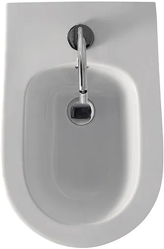 Биде напольное Kerasan Aquatech белый 372201*1