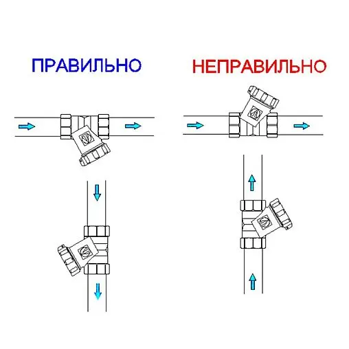 Фильтр угловой сетчатый ¾&quot;в x ¾&quot;в Valtec VT.193.N.05