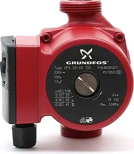 Насос циркуляционный Grundfos UPS 20-40 130 96281371, 4