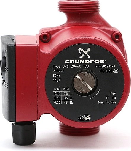Насос циркуляционный Grundfos UPS 20-40 130 96281371