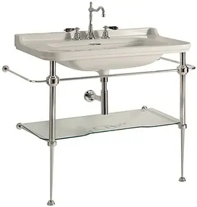 Консоль Kerasan Waldorf 128 хром 9203K1cr Консоль Kerasan Waldorf 128 хром 9203K1cr, 1