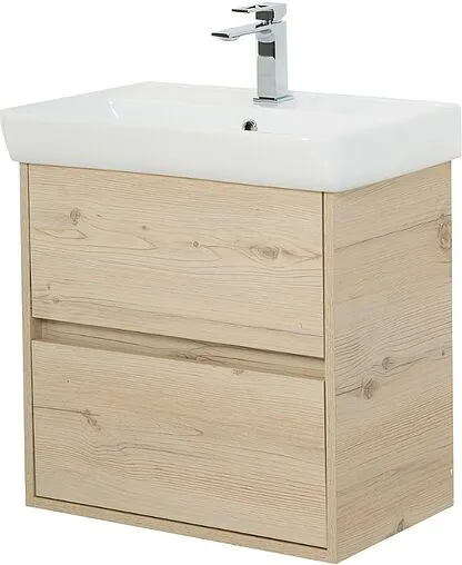 Тумба под умывальник подвесная BelBagno NEON 50 Pino Bianco NEON-500-2C-SO-PB