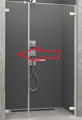 Неподвижный сегмент 515мм прозрачное стекло Radaway Arta DWS 515 R 386095-03-01R