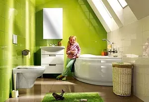 Ванна акриловая Cersanit Joanna 140x90 L 63334, 3