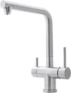 Смеситель для кухни с подключением к фильтру Swedbe Selene Plus нержавеющая сталь 8145, 4
