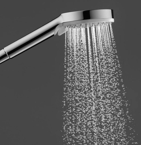 Душевая система с термостатом для душа Hansgrohe Vernis Shape 230 1jet Green хром 26319000