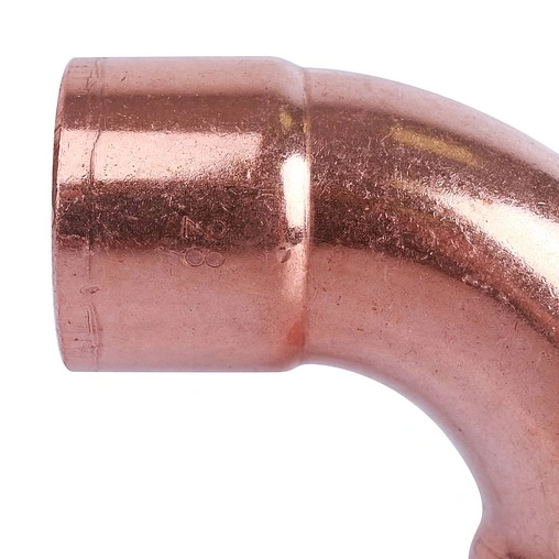 Отвод пайка двухраструбный 28мм угол 90° Sanha 5002A 15002A28E