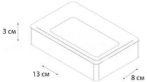 Мыльница Fixsen Dony белый/с рисунком FX-232-4 Мыльница Fixsen Dony белый/с рисунком FX-232-4, 2