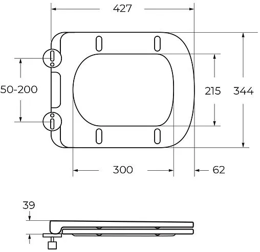 Унитаз подвесной безободковый BelBagno Due белый BB3103CHR/SC