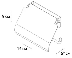 Держатель туалетной бумаги Fixsen Hotel хром FX-31010, 3