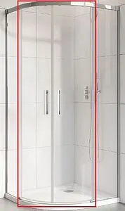 Душевая дверь мм прозрачное стекло Radaway Idea PDD 387139-01-01, 1