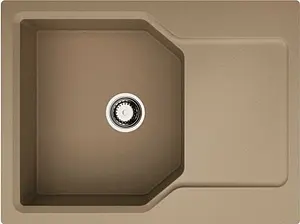 Мойка кухонная Omoikiri Yonaka 65-CA карамель 4993345, 1