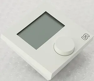 Проводной комнатный терморегулятор НЗ 230В Uni-fitt белый 341M1000, 2