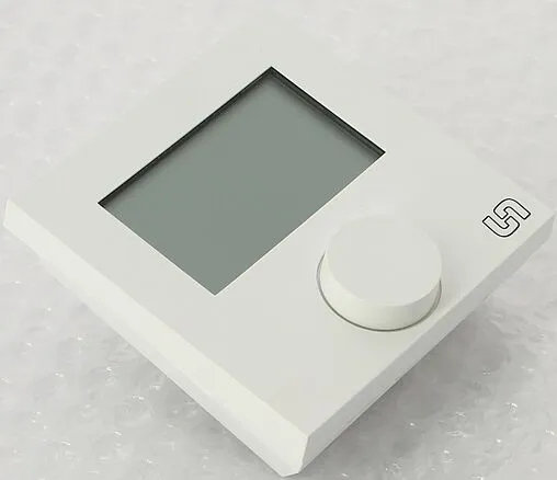 Проводной комнатный терморегулятор НЗ 230В Uni-fitt белый 341M1000