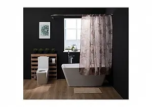 Коврик Aquanet бежевый MA3172W, 3