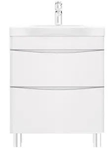 Тумба под умывальник напольная Am.Pm Like 65 белый M80FSX0652WG Тумба под умывальник напольная Am.Pm Like 65 белый M80FSX0652WG, 3