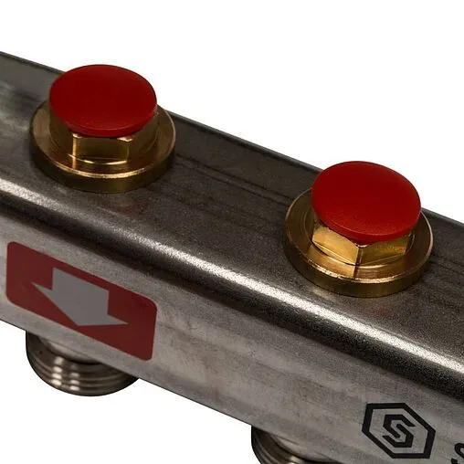 Группа коллекторная без расходомеров 5 отводов 1&quot;в/в x ¾&quot;ек Stout SMS-0932-000005