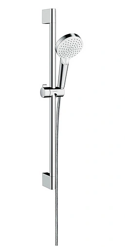 Душевая стойка Hansgrohe Crometta 100 Vario EcoSmart 2jet 65см хром/белый 26534400