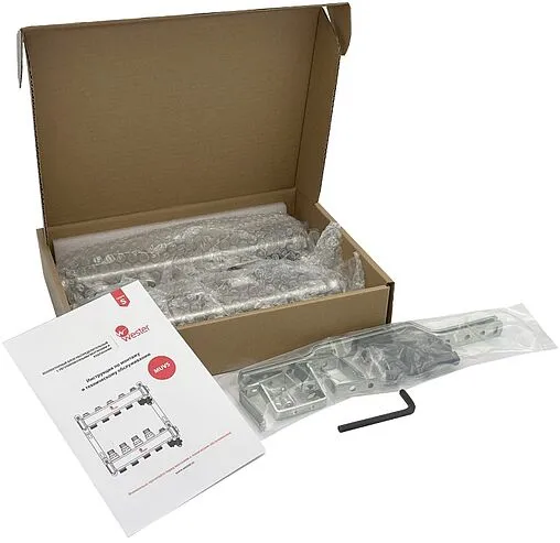 Группа коллекторная без расходомеров 7 отводов 1&quot;в/в x ¾&quot;ек Wester MUVS7134