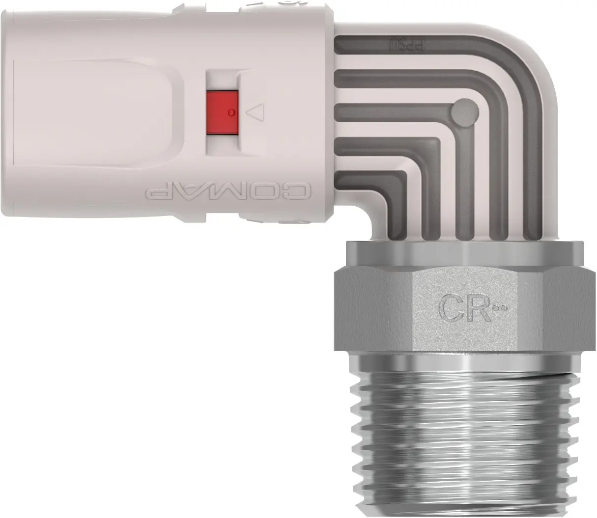 Уголок push-fit переходной 16мм x ½&quot;н Comap MultiSkin 9092GP1612