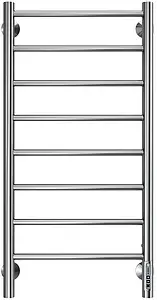 Полотенцесушитель электрический лесенка Terminus Аврора П8 400х850 электро quick touch полированная сталь 4670078531162, 3