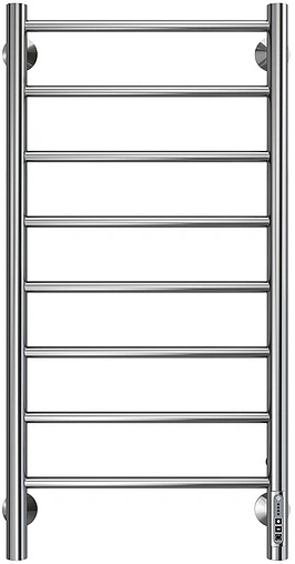 Полотенцесушитель электрический лесенка Terminus Аврора П8 400х850 электро quick touch полированная сталь 4670078531162