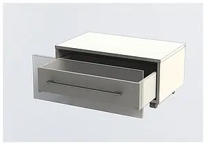 Тумба подкатная Aquanet Нота 58 светлый дуб 00170745 Тумба подкатная Aquanet Нота 58 светлый дуб 00170745, 3