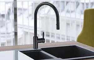 Смеситель для кухни с выдвижным изливом Franke Lina графит 115.0626.056 Смеситель для кухни с выдвижным изливом Franke Lina графит 115.0626.056, 4